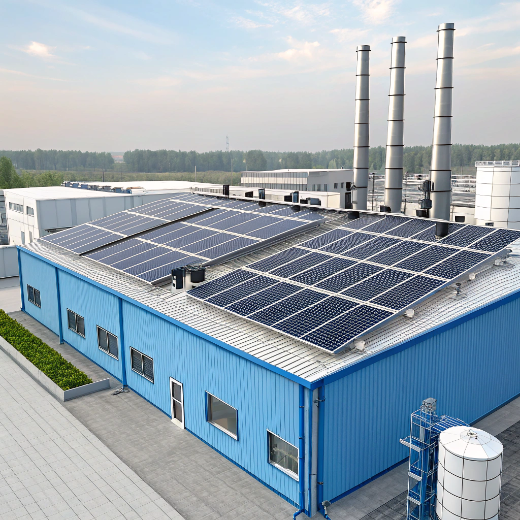 Solar inverter comparison infographic showing voltage ranges and applications